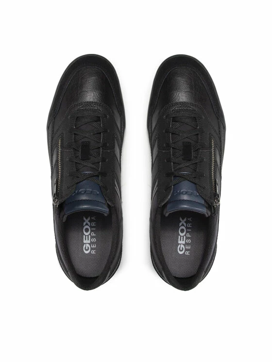 Ολοκαίνουργιο 🛒 Νέος 🎁 Geox Άνδρες Ψηλά Αθλητικά Αθλητικά U Elver A U16BCA 0PTBU C9999 Μαύρο 😍 🌟 - Image 6
