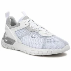 Το φθηνότερο 🧨 ΧΟΝΔΡΙΚΟ ΕΜΠΟΡΙΟ 😀 Geox Άνδρες Ψηλά Αθλητικά Αθλητικά U Grecale E U158ZE 06K22 C1236 Λευκό 🌟 ✨