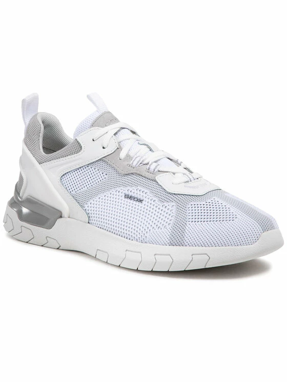 Το φθηνότερο 🧨 ΧΟΝΔΡΙΚΟ ΕΜΠΟΡΙΟ 😀 Geox Άνδρες Ψηλά Αθλητικά Αθλητικά U Grecale E U158ZE 06K22 C1236 Λευκό 🌟 ✨