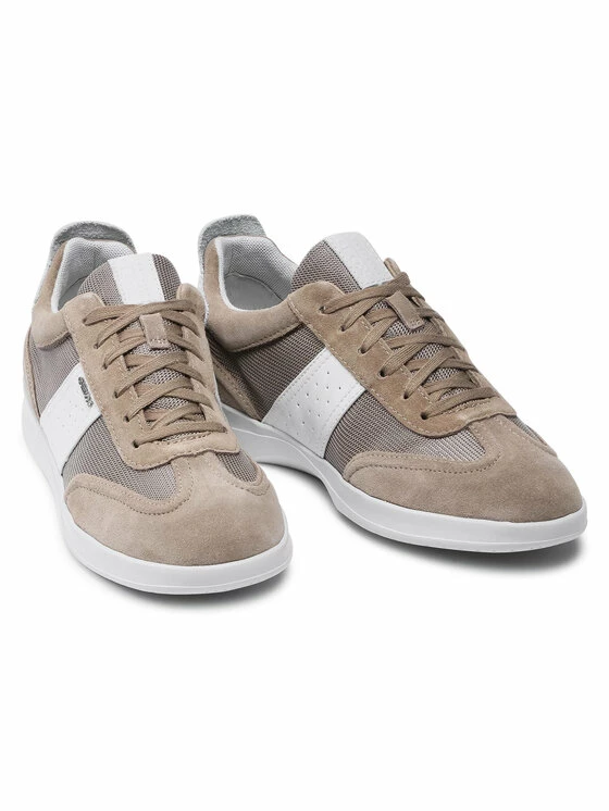 Εξοδος ⌛ Προώθηση 😍 Geox Άνδρες Αθλητικά U Kennet A U156FA 01422 C5004 Μπεζ 🎉 ❤️ - Image 5