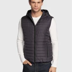 Best Pirce 😍 Εκπτωση 🎉 Geox Άνδρες Γιλέκα Γιλέκο Wilmer M2622B T2920 F1624 Σκούρο μπλε Regular Fit 🌟 🎁