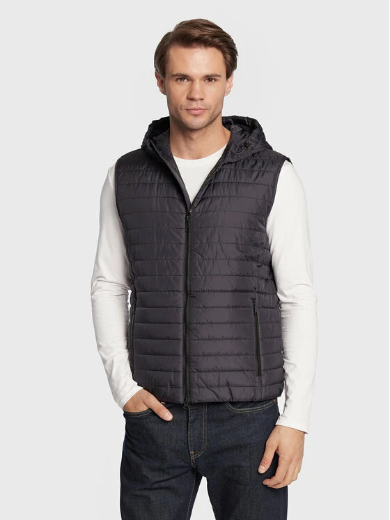 Best Pirce 😍 Εκπτωση 🎉 Geox Άνδρες Γιλέκα Γιλέκο Wilmer M2622B T2920 F1624 Σκούρο μπλε Regular Fit 🌟 🎁