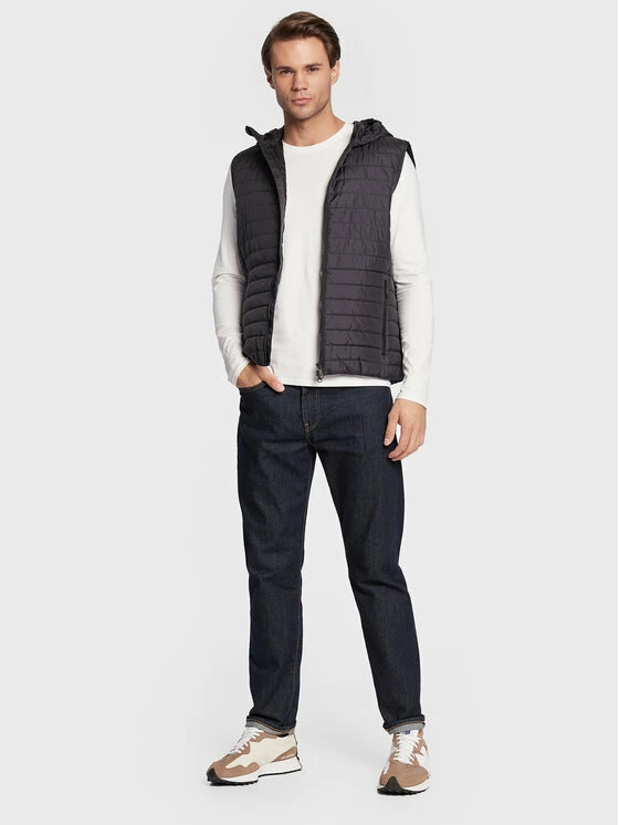 Best Pirce 😍 Εκπτωση 🎉 Geox Άνδρες Γιλέκα Γιλέκο Wilmer M2622B T2920 F1624 Σκούρο μπλε Regular Fit 🌟 🎁 - Image 2