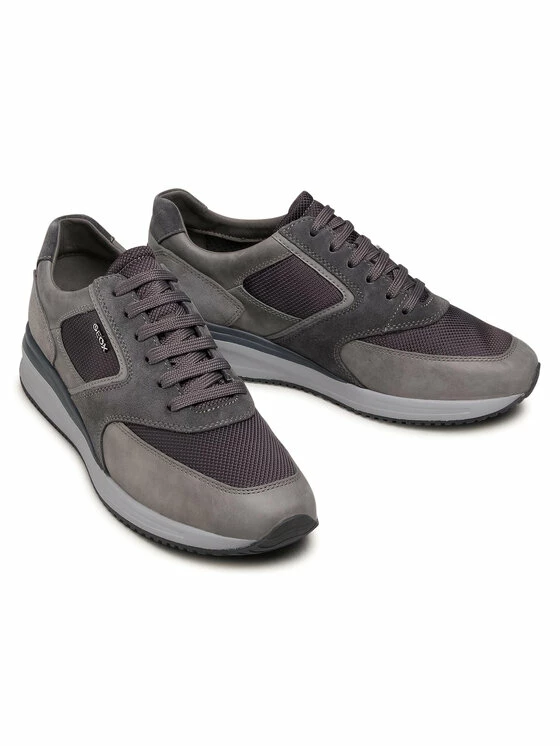 Το φθηνότερο 🥰 Φτηνός 🧨 Geox Άνδρες Αθλητικά U Dennie A U740GA 0CL11 C9272 Γκρι 👏 🛒 - Image 5