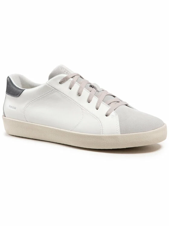 Εξοδος 🔥 Flash Sale 👏 Geox Άνδρες Αθλητικά U Warley A U156HA 08522 C1236 Λευκό 😀 😉