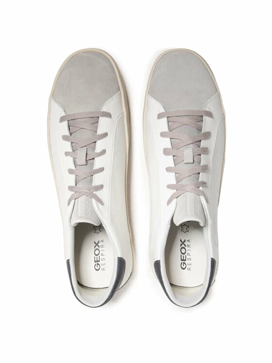 Εξοδος 🔥 Flash Sale 👏 Geox Άνδρες Αθλητικά U Warley A U156HA 08522 C1236 Λευκό 😀 😉 - Image 5