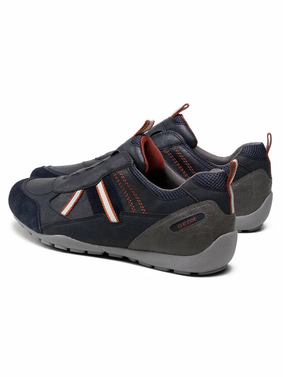 Εκπτωση 🎉 Flash Sale 😍 Geox Άνδρες Κλειστά Παπούτσια Αθλητικά U Ravex B U043FB 0PTEK C4002 Σκούρο μπλε 🌟 😉 - Image 3