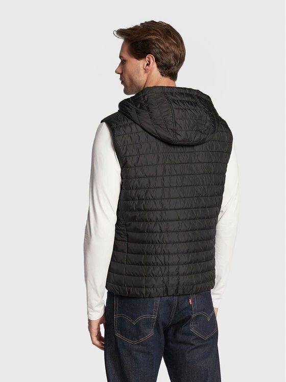 ΧΟΝΔΡΙΚΟ ΕΜΠΟΡΙΟ 🤩 Τοπ 10 💯 Geox Άνδρες Γιλέκα Γιλέκο Wilmer M2622B T2920 F9000 Μαύρο Regular Fit 🤩 🎉 - Image 3