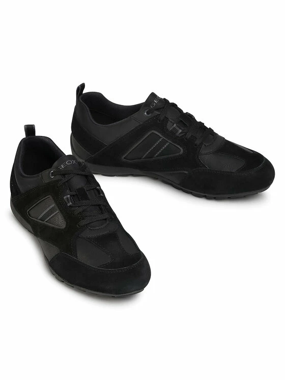 Προϋπολογισμός 👍 Κουπόνι 😉 Geox Άνδρες Ψηλά Αθλητικά Αθλητικά U Ravex B U023FB 022ME C9999 Μαύρο 👏 ✔️ - Image 5