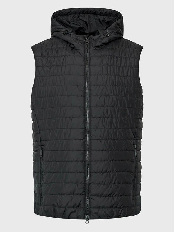 ΧΟΝΔΡΙΚΟ ΕΜΠΟΡΙΟ 🤩 Τοπ 10 💯 Geox Άνδρες Γιλέκα Γιλέκο Wilmer M2622B T2920 F9000 Μαύρο Regular Fit 🤩 🎉 - Image 6