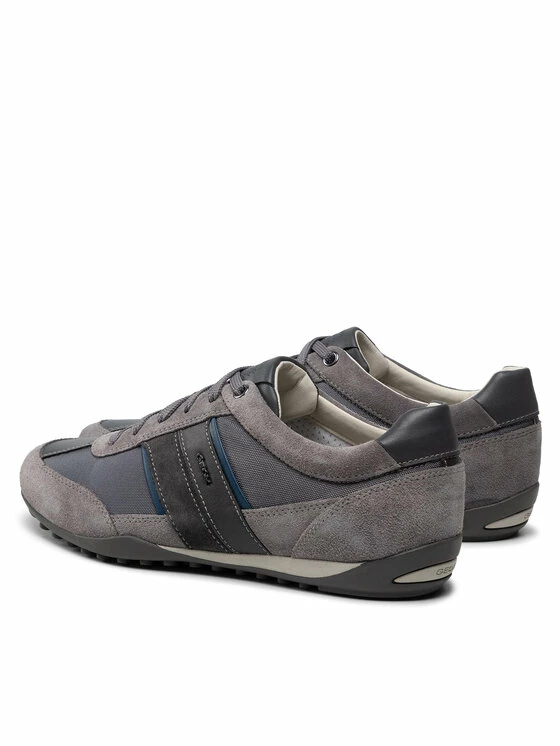 Εκπτωση 💯 Best Pirce 😍 Geox Άνδρες Ψηλά Αθλητικά Αθλητικά U Wells C U52T5C 02211 C9002 Γκρι 🔔 😍 - Image 3