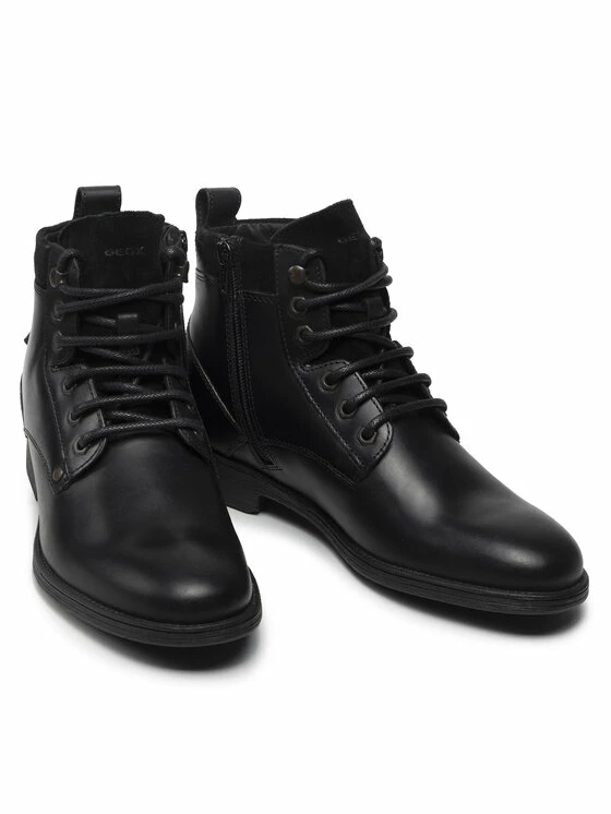 Συμφωνίες 👏 Εκπτωση 🔥 Geox Άνδρες Μποτίνια U Jaylon E U04Y7E 0003C C9999 Μαύρο ✨ 💯 - Image 5