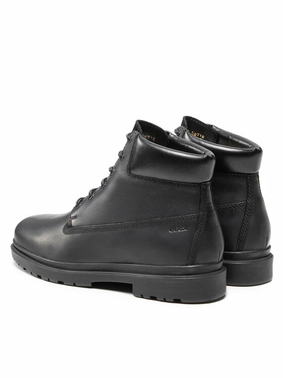 Flash Sale 🔥 Κουπόνι 😉 Geox Άνδρες Μποτίνια U Andalo F U16DDF 00045 C9999 Μαύρο 😍 🌟 - Image 3