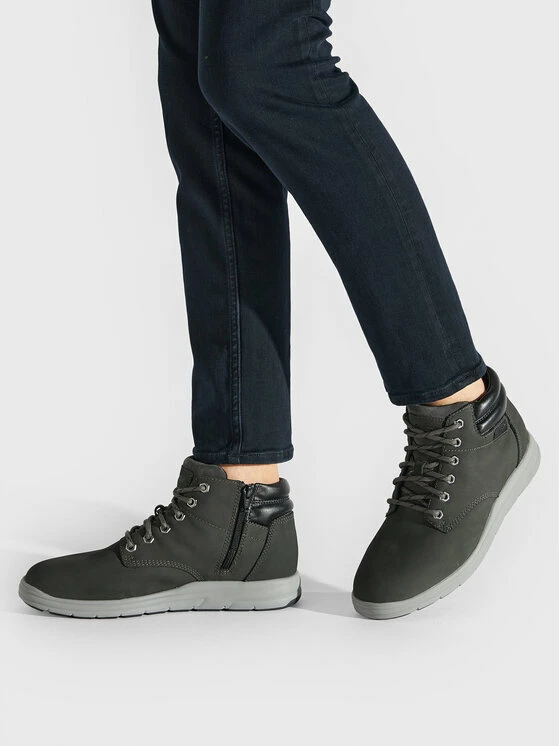 Φτηνός 🔥 Flash Sale 🎉 Geox Άνδρες Μποτίνια U Hallson A U265UA 00032 C9004 Γκρι 🤩 🌟 - Image 6