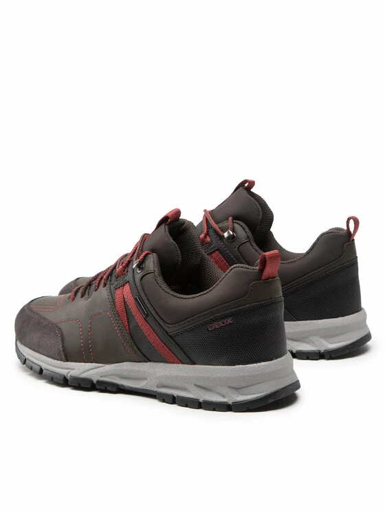 Flash Sale 🧨 Προώθηση ⭐ Geox Άνδρες Ψηλά Αθλητικά Αθλητικά U Delray B Abx C U260MC 0ME22 C6024 Καφέ 🛒 💯 - Image 3