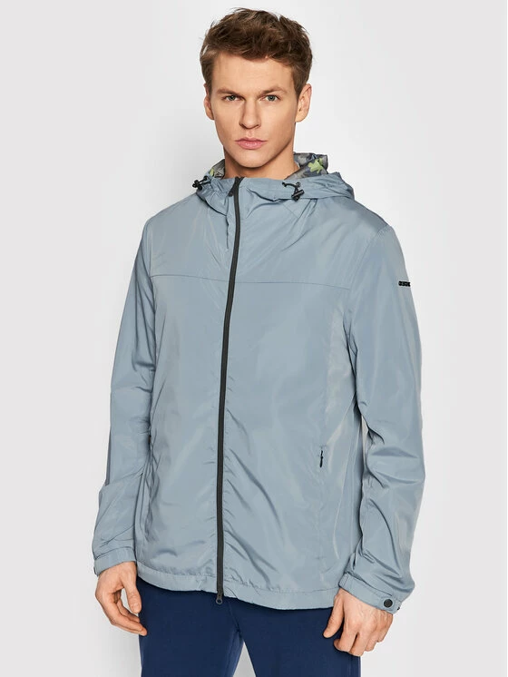 Προώθηση 🥰 Καλύτερη πώληση 🧨 Geox Άνδρες Μεταβατικά Μπουφάν Μπουφάν μεταβατικό Leitan M2521T-T2924 F4561 Μπλε Regular Fit 💯 🧨