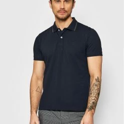 Flash Sale 🛒 Το φθηνότερο 👍 Geox Άνδρες Μπλούζες Polo Polo Sustainable M2510Q T2649 F4386 Σκούρο μπλε Regular Fit 🔔 🌟