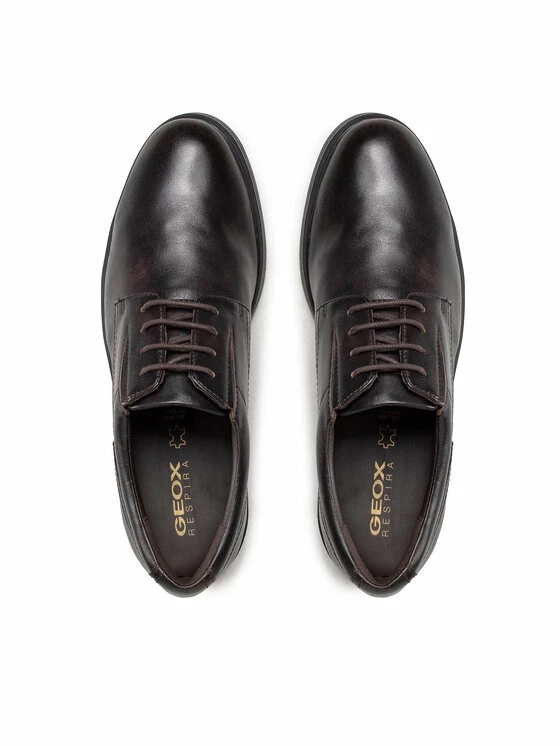 Προϋπολογισμός 🧨 Φτηνός ⭐ Geox Άνδρες Κλειστά Παπούτσια Επίσημα Κλειστά παπούτσια U Appiano C U16D0C 00085 C6009 Καφέ 🌟 ✔️ - Image 5