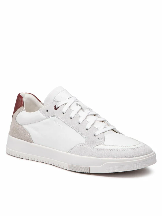 Εξοδος 👍 Νέος 🔔 Geox Άνδρες Ψηλά Αθλητικά Αθλητικά U Segnale D U25AGD 0LM22 C1026 Λευκό 🔥 🛒