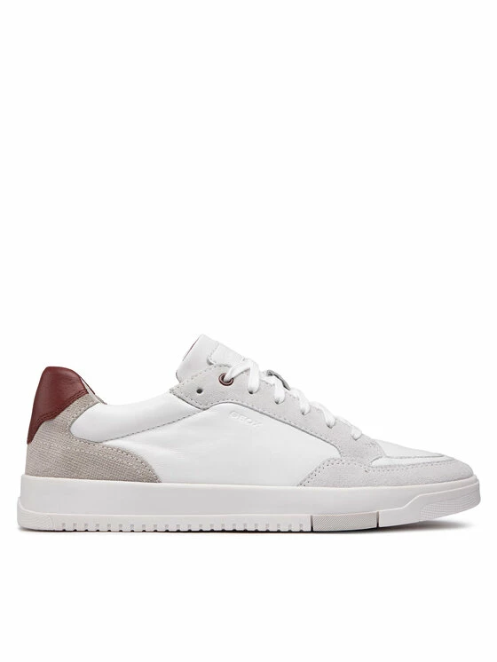 Εξοδος 👍 Νέος 🔔 Geox Άνδρες Ψηλά Αθλητικά Αθλητικά U Segnale D U25AGD 0LM22 C1026 Λευκό 🔥 🛒 - Image 2