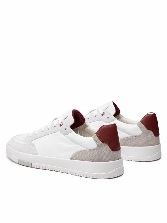 Εξοδος 👍 Νέος 🔔 Geox Άνδρες Ψηλά Αθλητικά Αθλητικά U Segnale D U25AGD 0LM22 C1026 Λευκό 🔥 🛒 - Image 3