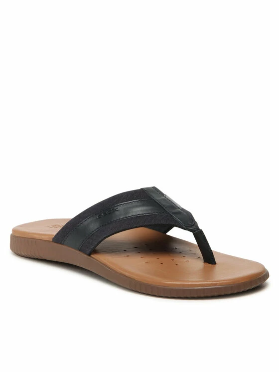 ΧΟΝΔΡΙΚΟ ΕΜΠΟΡΙΟ ✨ Ολοκαίνουργιο ❤️ Geox Άνδρες Σαγιονάρες U Sirolo A U25EHA 01043 C4002 Σκούρο μπλε 🤩 🧨