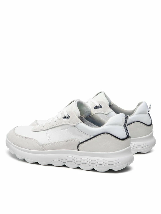 Best Pirce 🌟 Αγορά 👏 Geox Άνδρες Ψηλά Αθλητικά Αθλητικά U Spherica C U25BYC 08522 C1352 Λευκό ❤️ 👍 - Image 3