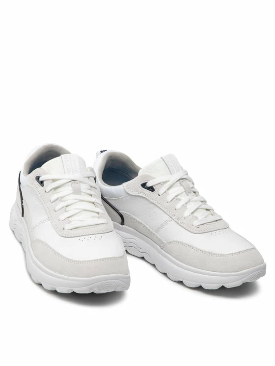 Best Pirce 🌟 Αγορά 👏 Geox Άνδρες Ψηλά Αθλητικά Αθλητικά U Spherica C U25BYC 08522 C1352 Λευκό ❤️ 👍 - Image 5