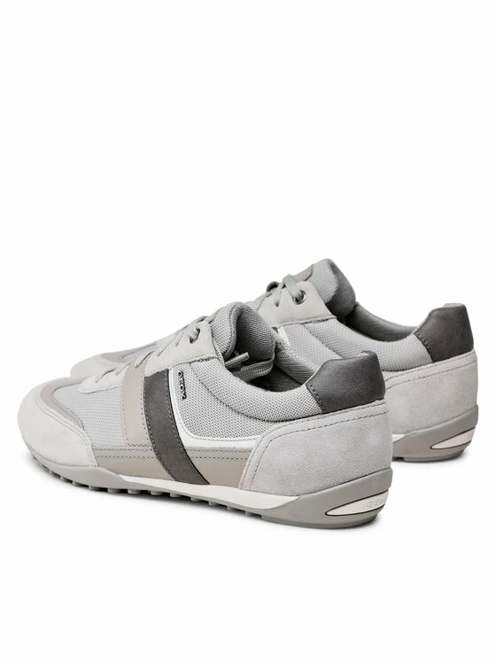 ΧΟΝΔΡΙΚΟ ΕΜΠΟΡΙΟ 😀 Καλύτερη πώληση 😍 Geox Άνδρες Ψηλά Αθλητικά Αθλητικά U Wells B U25T5B 02214 C1010 Γκρι 😍 ✔️ - Image 3