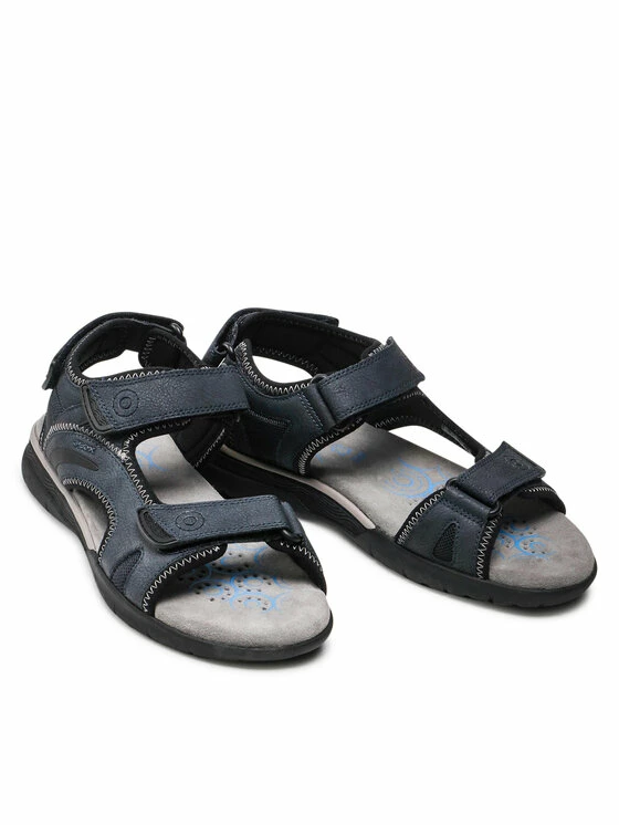 Best Pirce 👍 Προώθηση 👍 Geox Άνδρες Σανδάλια U Spherica Ec5 A U25ELA 0EK14 C4002 Σκούρο μπλε 🔔 😀 - Image 5