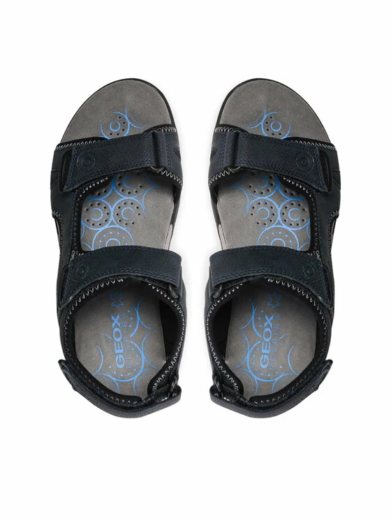 Best Pirce 👍 Προώθηση 👍 Geox Άνδρες Σανδάλια U Spherica Ec5 A U25ELA 0EK14 C4002 Σκούρο μπλε 🔔 😀 - Image 6