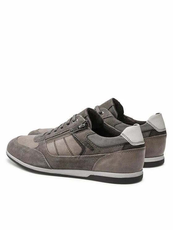 Συμφωνίες ⌛ Φτηνός 🌟 Geox Άνδρες Ψηλά Αθλητικά Αθλητικά U Renan A U254GA 022CL C1018 Γκρι 🌟 😉 - Image 3