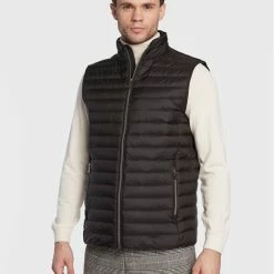 Προϋπολογισμός 💯 ΧΟΝΔΡΙΚΟ ΕΜΠΟΡΙΟ 🧨 Geox Άνδρες Γιλέκα Γιλέκο Dereck M2625C T2562 F9000 Μαύρο Regular Fit 🔔 ⌛