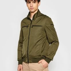 ΧΟΝΔΡΙΚΟ ΕΜΠΟΡΙΟ 🥰 Αγορά 😀 Geox Άνδρες Μεταβατικά Μπουφάν Μπουφάν μεταβατικό Garlan M1221H T2600 F3230 Πράσινο Regular Fit 🛒 ❤️