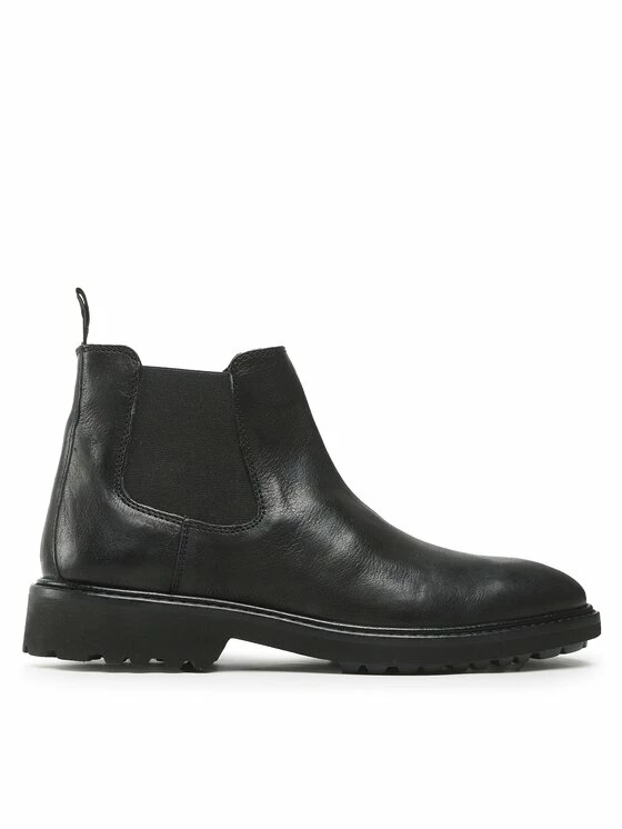 ΧΟΝΔΡΙΚΟ ΕΜΠΟΡΙΟ 😉 Τοπ 10 🎁 Geox Άνδρες Chelsea 🥾 🥾 Boots Μποτάκια με λάστιχο U Cannaregio B U26DRB 00046 C9999 Μαύρο ❤️ ✔️ - Image 2