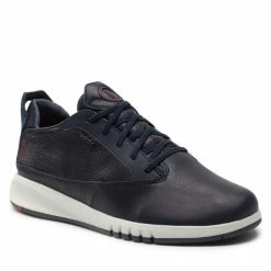 ΧΟΝΔΡΙΚΟ ΕΜΠΟΡΙΟ 🎁 Κουπόνι 🤩 Geox Άνδρες Ψηλά Αθλητικά Αθλητικά U Aerantis A U927FA 00085 C4002 Σκούρο μπλε 👍 🛒