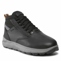 Flash Sale 🤩 Κουπόνι 😍 Geox Άνδρες Μποτίνια U Spherica 4x4 B Abx A U26FDA 0466K C9999 Μαύρο 👏 ✔️