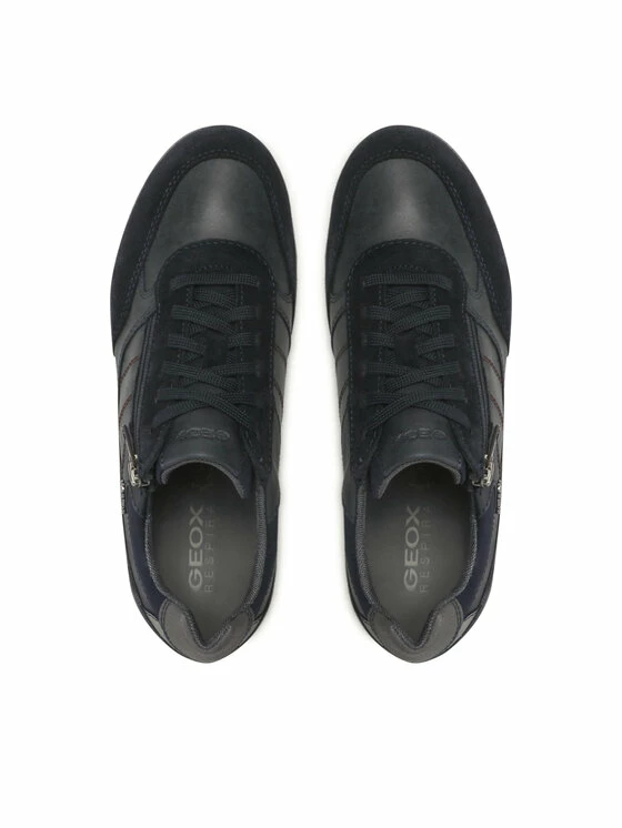 Πολύ καλή προσφορά 🧨 Flash Sale 👏 Geox Άνδρες Ψηλά Αθλητικά Αθλητικά U Renan A U254GA 0CL22 C4002 Σκούρο μπλε 😍 🌟 - Image 5