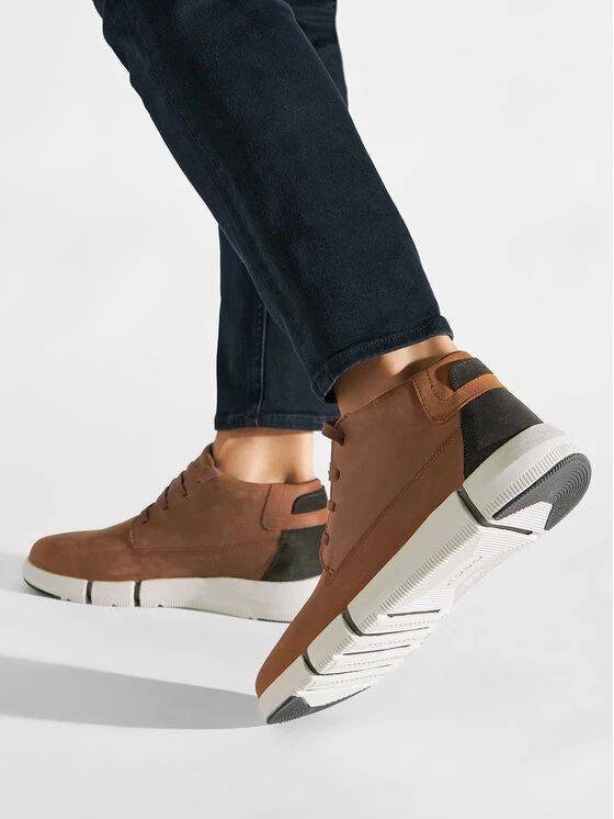 Φτηνός 👏 Νέος ✔️ Geox Άνδρες Μποτίνια U Adacter H A U26F6A 000CL C0013 Καφέ 🔥 💯 - Image 6