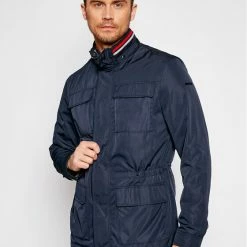 Καλύτερη πώληση 🎉 Εξοδος 😉 Geox Άνδρες Μεταβατικά Μπουφάν Μπουφάν μεταβατικό Wells Field M1220W T2815 F4386 Σκούρο μπλε Regular Fit 🎉 🥰