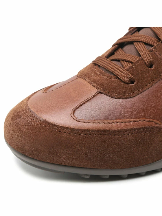 Καλύτερη πώληση 🎁 Αγορά 😀 Geox Άνδρες Ψηλά Αθλητικά Αθλητικά U Wells B U25T5B 022PT C6003 Καφέ ✨ 🤩 - Image 6