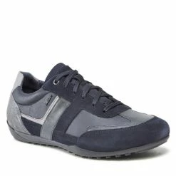 Flash Sale ⭐ Νέος 💯 Geox Άνδρες Αθλητικά U Wells B U25T5B 022PT C4002 Σκούρο μπλε 🛒 ⌛