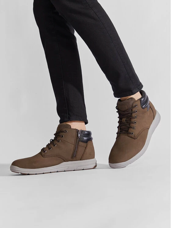 Best Pirce ✔️ ΧΟΝΔΡΙΚΟ ΕΜΠΟΡΙΟ ✔️ Geox Άνδρες Μποτίνια U Hallson A U265UA 00032 C6024 Καφέ 👍 🔔 - Image 6