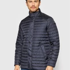 Η καλύτερη συμφωνία 🔥 Προϋπολογισμός ✨ Geox Άνδρες Πουπουλένια Μπουφάν Μπουφάν πουπουλένιο Wilmer M2523J-T2920 F1624 Σκούρο μπλε Regular Fit 🌟 🥰