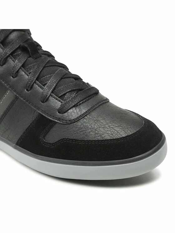 Ολοκαίνουργιο ❤️ Εξοδος ✔️ Geox Άνδρες Ψηλά Αθλητικά Αθλητικά U Elver A U26BCA 0PT22 C9999 Μαύρο 💯 🌟 - Image 6