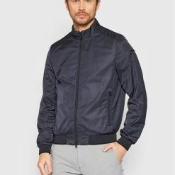 Η καλύτερη συμφωνία ✔️ Πολύ καλή προσφορά 🔔 Geox Άνδρες Μπουφάν Bomber Μπόμπερ μπουφάν M2520Q T2600 F1624 Σκούρο μπλε Regular Fit 🎁 ⌛