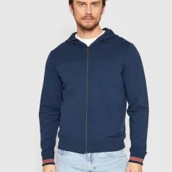 Εκπτωση ⭐ Αγορά 😍 Geox Άνδρες Μπλούζες Με Κουκούλα Μπλούζα Sustainable Man M2510P T2933 F4070 Μπλε Regular Fit 👍 🧨