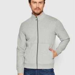 Φτηνός 😉 Καλύτερες κριτικές για 🔥 Geox Άνδρες Μπλούζες Με Φερμουάρ Μπλούζα Sustainable Man M2510M T2935 F1019 Γκρι Regular Fit 🤩 ⌛