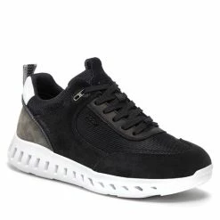 Αγορά 😉 Τοπ 10 🌟 Geox Άνδρες Ψηλά Αθλητικά Αθλητικά U Outstream A U25DYA 02214 C9997 Μαύρο ⭐ ❤️