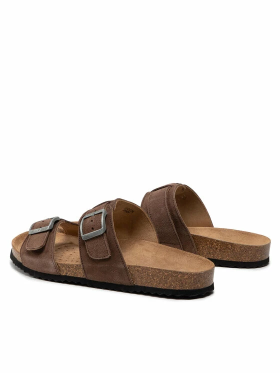 Κουπόνι 🧨 Νέος 🥰 Geox Άνδρες Παντόφλες U 🩴 🩴 Sandal Ghita E U159VE 00022 C1018 Καφέ 🧨 ✨ - Image 3